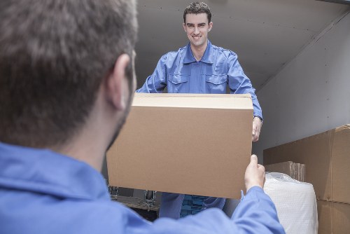 Careful furniture pick-up from a flat with stair access in Brent