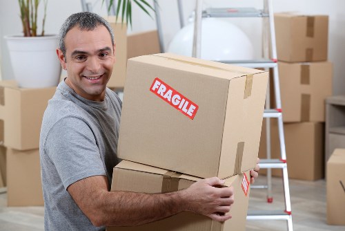 Removals van for home moves in Brent
