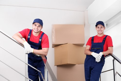 Man and van removal team ready for a local move in Brent