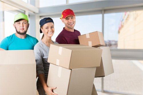 Removal team supporting a home move in Brent