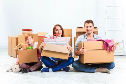 Local office movers handling access and parking challenges in Brent