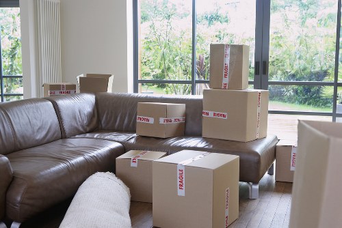 Professional removals planning and packing for a home relocation